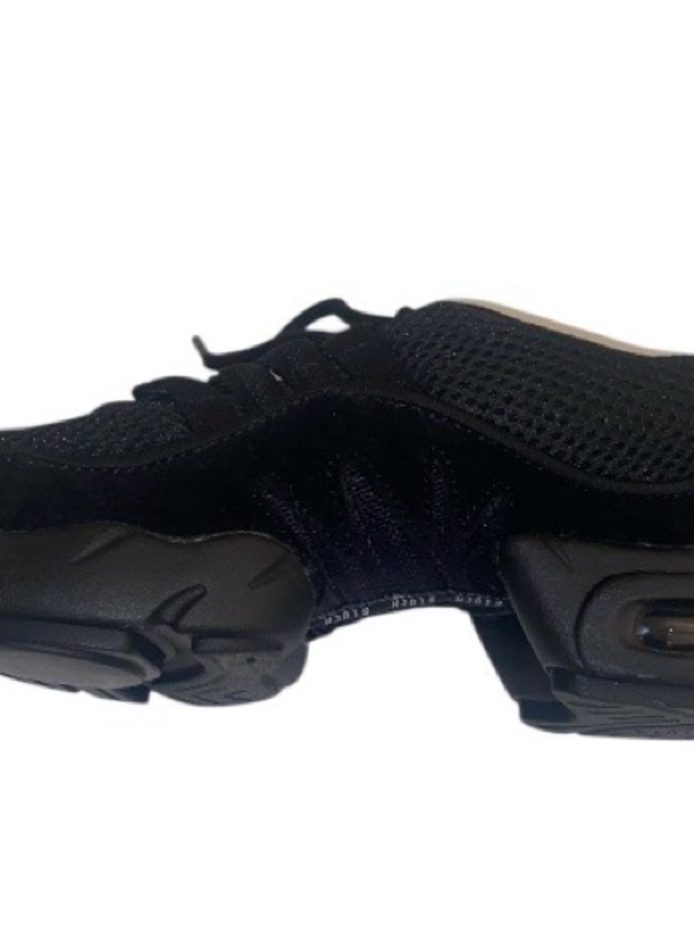 Bloch Black Boost Mesh Split Sole Dance Sneakers size 6.5 (Pre owned) - Picture 5 of 6